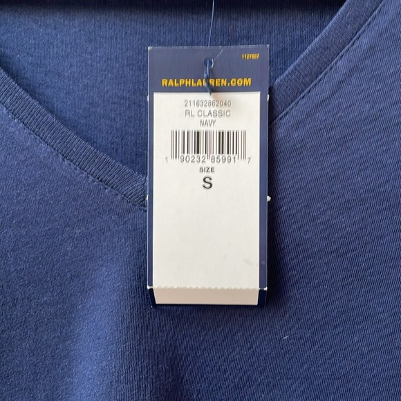 Polo long sleeve cotton tee, new, never worn - Picture 4 of 5